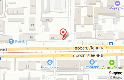 Магазин сантехники Сантехник на проспекте Ленина на карте