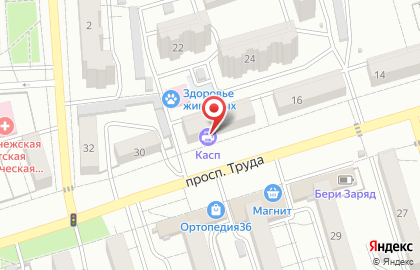 Мебельный магазин Мэйко в Коминтерновском районе на карте