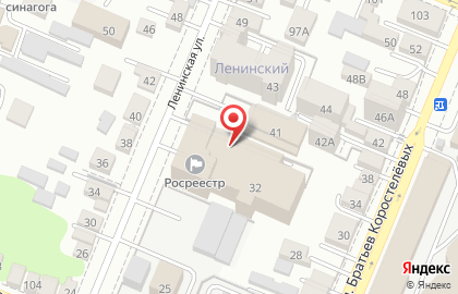 Юридическо-риэлторская фирма Правовед на Ленинской улице на карте