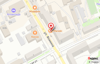 Заводской бар Брянскпиво в Железнодорожном районе на карте