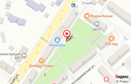 Магазин окон и дверей на Советской, 11 на карте