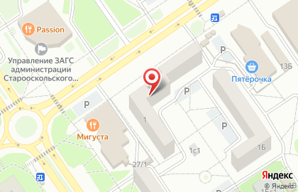 Актив в микрорайоне Восточный на карте