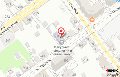 ПГСГА на улице Братьев Коростелёвых на карте