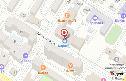 Центр охраны зрения сеть линзоматов на Красноярской улице на карте