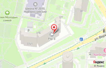 ОДС Жилищник района Люблино на улице Верхние Поля, 37 к 2 на карте