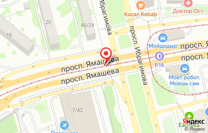 ТехЦентр GOLDSERVICE Store.Starline на проспекте Ямашева на карте