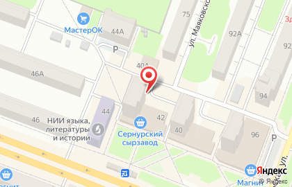 Мастерская по ремонту обуви на Красноармейской улице на карте