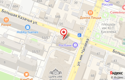 Билетный оператор Kassir.ru на Большой Казачьей улице на карте