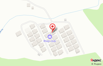 Коттеджный поселок River club на карте