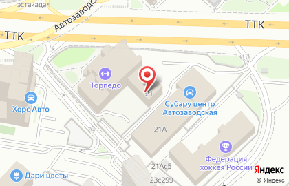 Семь саун на Автозаводской улице на карте