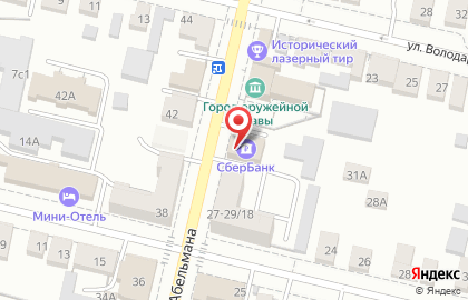 Терминал СберБанк во Владимире на карте