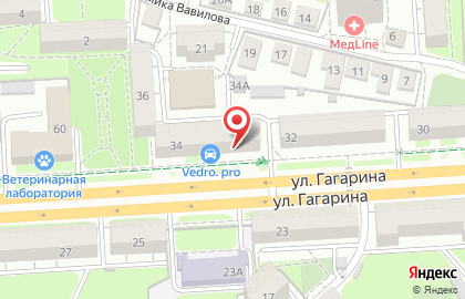 Интернет-магазин автозапчастей Vedro.pro в Правобережном районе на карте