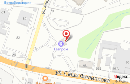 АЗС в Волгограде на карте