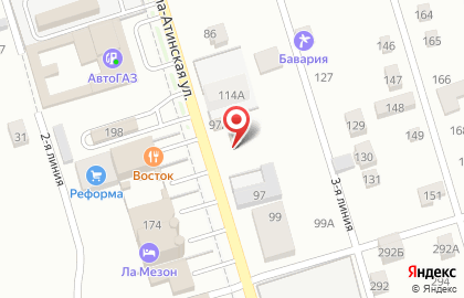 Шиномонтажная мастерская 5колесо на Алма-Атинской улице на карте