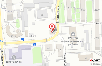 Лотос на улице Лидии Рябцевой на карте