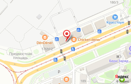 Кофейня Green Green в Свердловском районе на карте