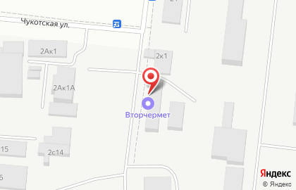 Торговая компания Апрель на Чукотской улице на карте