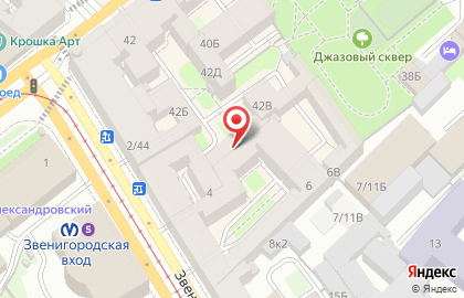 Роскреп на карте