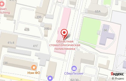 Ярославская Областная Стоматологическая Поликлиника на улице Чайковского на карте