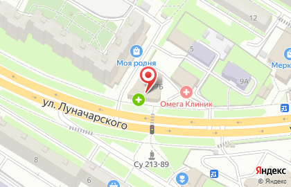 Страховая компания СберСтрахование в Железнодорожном районе на карте