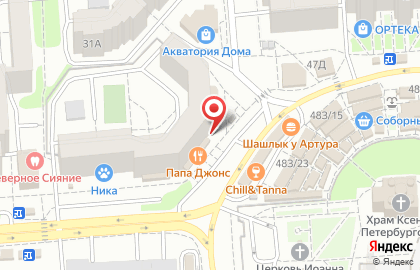 Магазин по продаже суши и роллов СУШИлка на улице Владимира Невского на карте