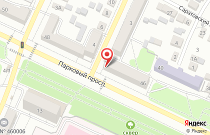 Ферма Вишневская на Парковом проспекте на карте