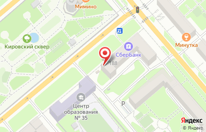 Салон-парикмахерская Браво в Пролетарском районе на карте