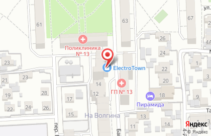 Магазин электротранспорта ElectroTown в Байкальском переулке на карте