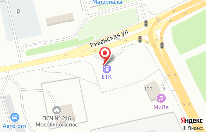 АЗС Егорьевская топливная компания на карте