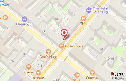 АлексА на Большой Московской улице на карте