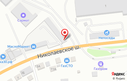 Авто Альянс на Николаевском шоссе на карте
