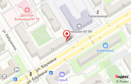 Салон-парикмахерская ЛеоНа в Орджоникидзевском районе на карте