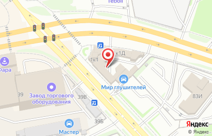 Мир Глушителей на Полюстровском проспекте на карте