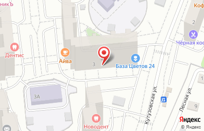Пекарня Буханка на Кутузовской улице, 3 в Одинцово на карте