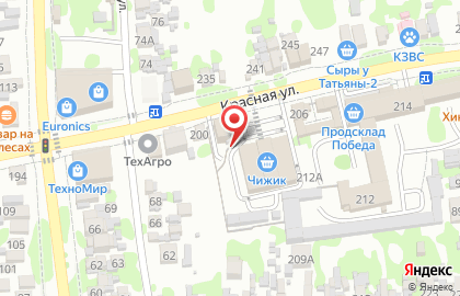 Страховой дом ВСК на Красной улице на карте