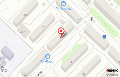 АСМ на улице Парфёнова на карте