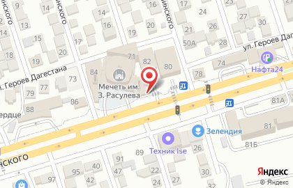 Кафе Минара на карте