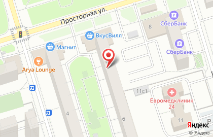 Участковый пункт полиции район Преображенское на Просторной улице на карте