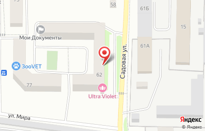 Кафе Домашнее на Садовой улице на карте