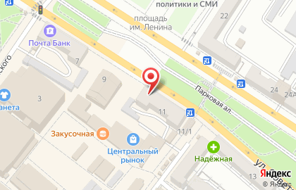 Банкомат Русский Стандарт на улице Советов на карте