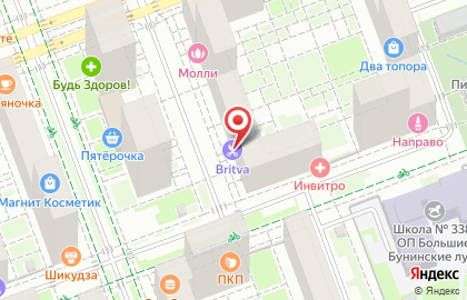 Магазин товаров для курения S2B на улице Александры Монаховой на карте