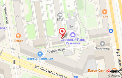 Мегаполис в Новосибирске на карте