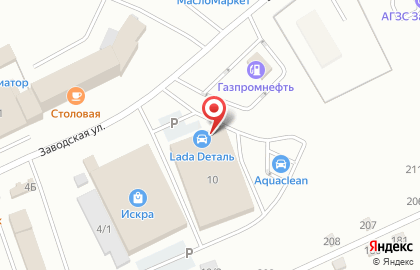 Компания Автоспец-Инструмент на Заводской улице на карте