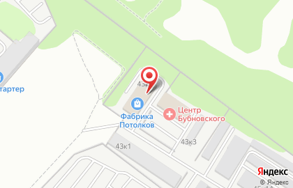 Компания Фабрика Потолков в Москворечье-Сабурово на карте