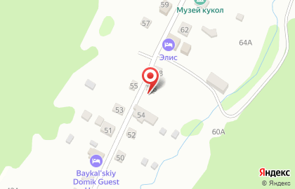Elis, кемпинг на карте