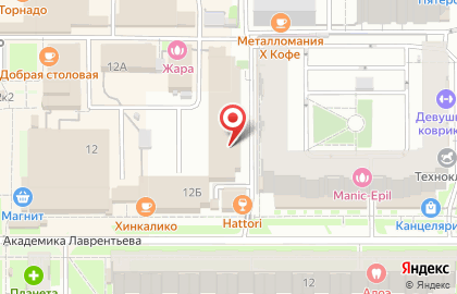 Студия натяжных потолков в Ново-Савиновском районе на карте