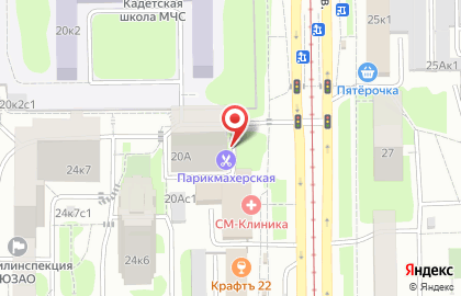 Ателье по ремонту одежды в Москве на карте