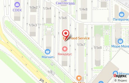 Парикмахерская Чио Чио на улице Красных Партизан на карте