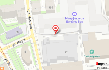 Златоград на улице Чапаева на карте