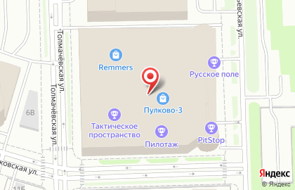 Караоке-бар JUST BAR в ТЦ Пулково 3 на карте